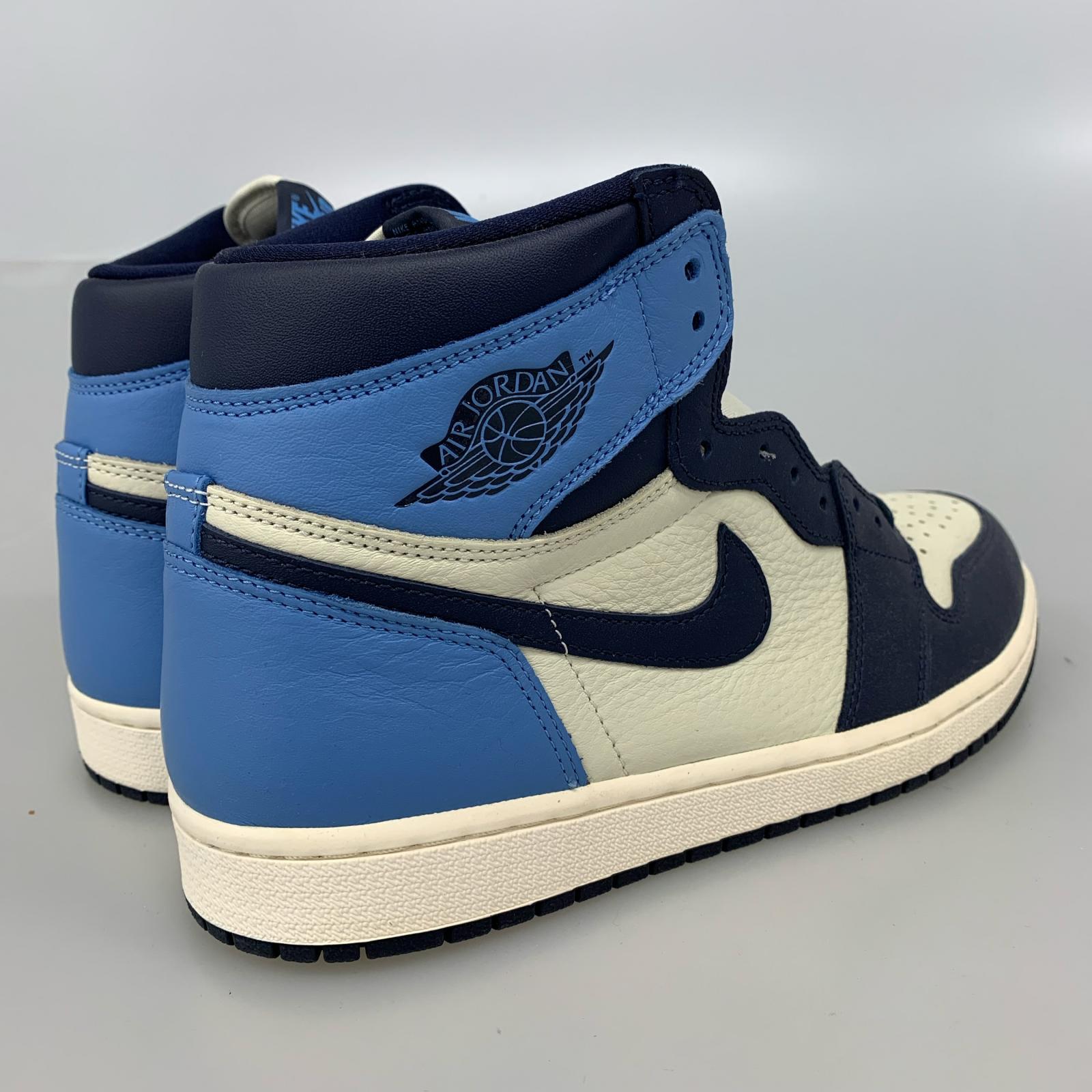 スニーカー AIR JORDAN 1 RETRO HIGH OG Obsidian 555088-140 28.5cm (US10 1/2 UK10 EU47)