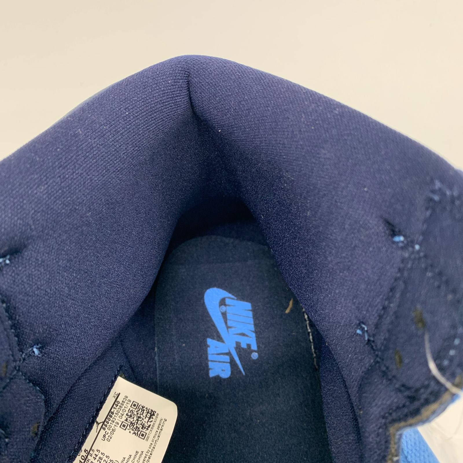 スニーカー AIR JORDAN 1 RETRO HIGH OG Obsidian 555088-140 28.5cm (US10 1/2 UK10 EU47)