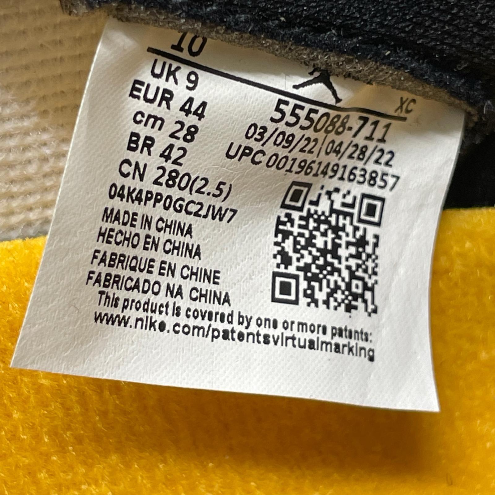 スニーカー AIR JORDAN 1 RETRO HIGH OG Taxi 555088-711 （28cm） 28cm (US10 UK9 1/2 EU46)