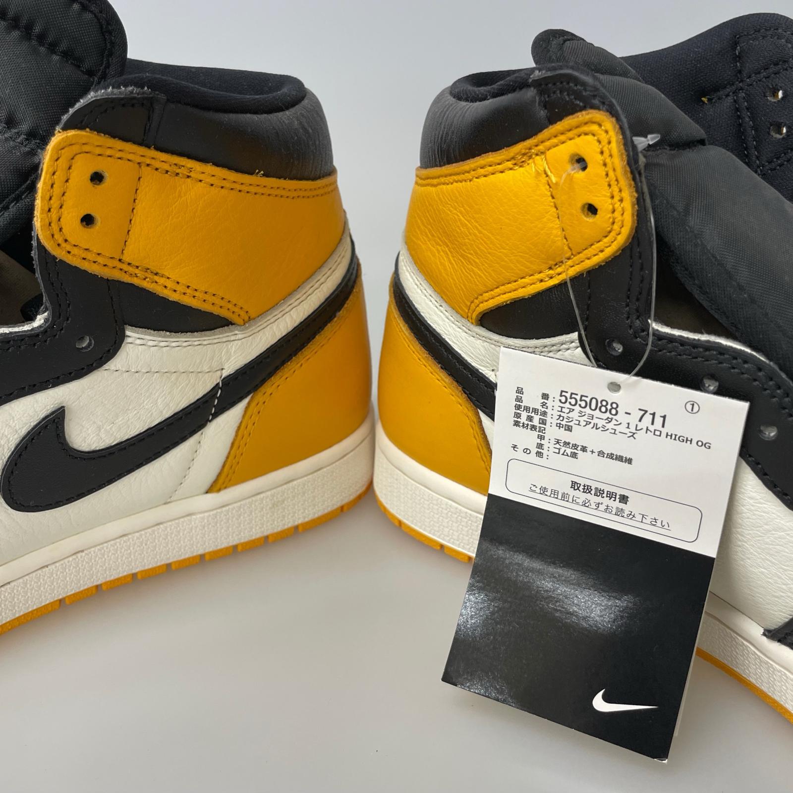 スニーカー AIR JORDAN 1 RETRO HIGH OG Taxi 555088-711 （28cm） 28cm (US10 UK9 1/2 EU46)