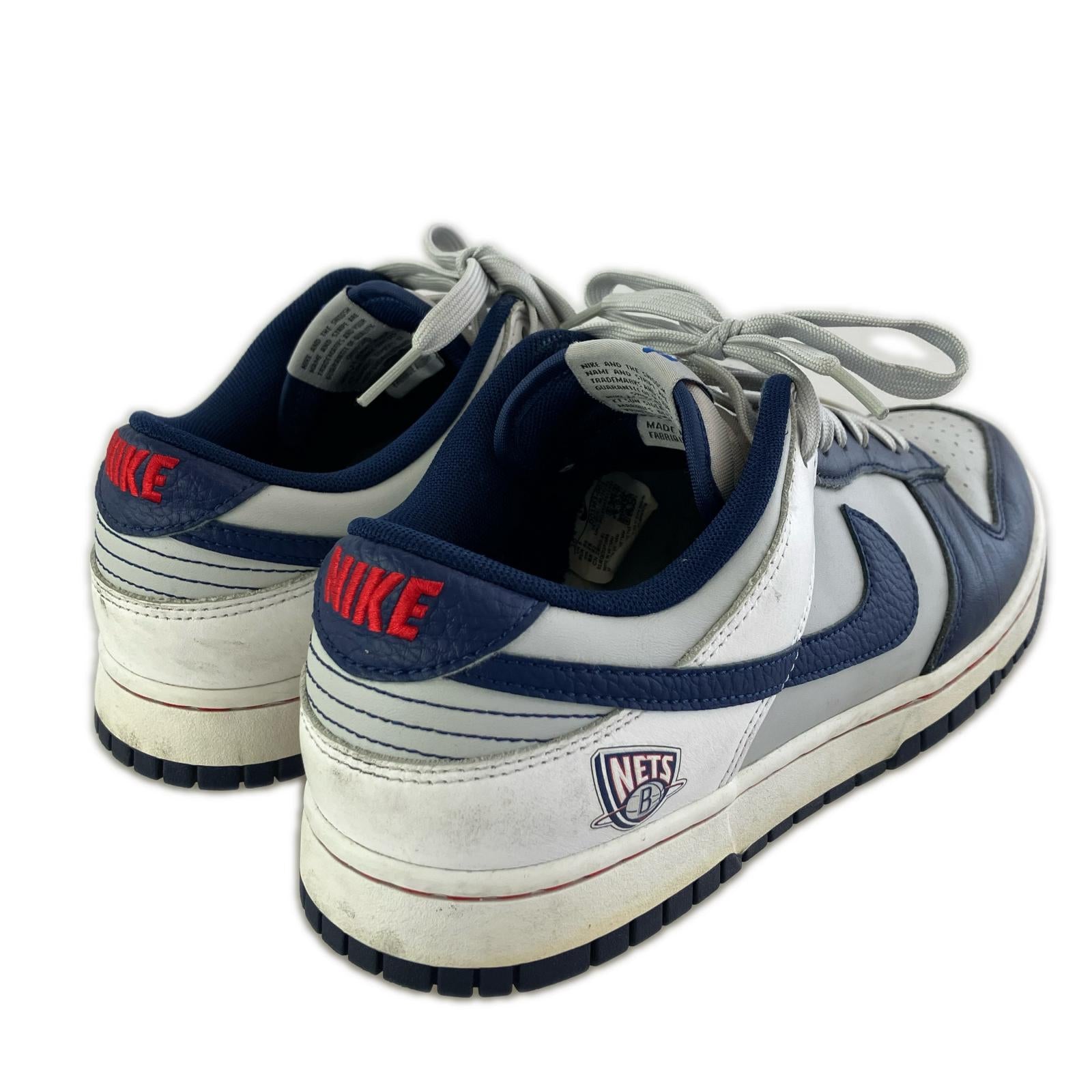 スニーカー Dunk Low EMB 75th Anniversary Nets DD3363-001（28cm） 28cm (US10 UK9 1/2 EU46) グレー