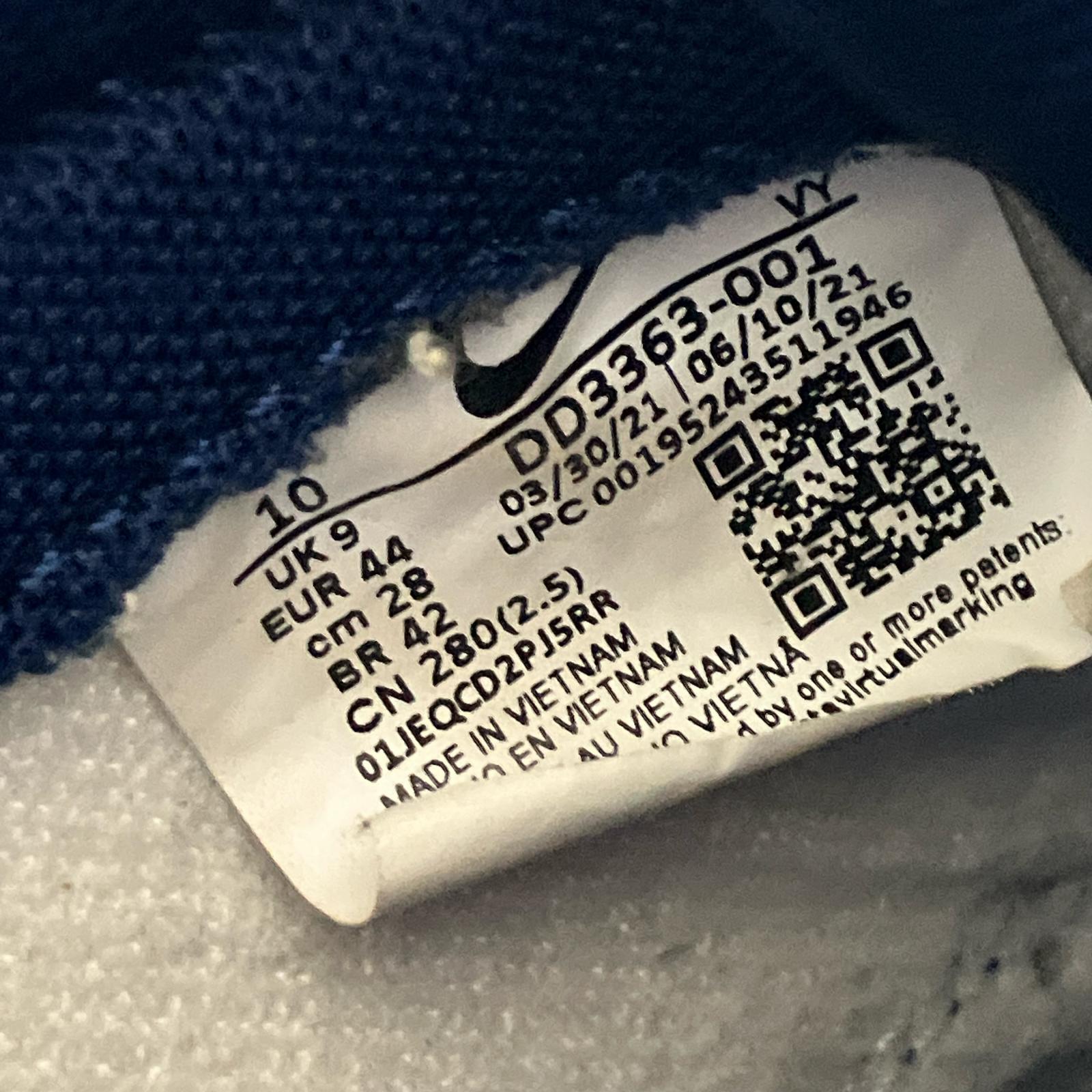 スニーカー Dunk Low EMB 75th Anniversary Nets DD3363-001（28cm） 28cm (US10 UK9 1/2 EU46) グレー