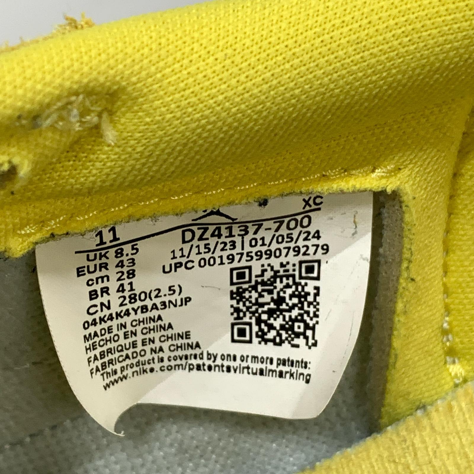 スニーカー AIR JORDAN 1 LOW OG SP CANARY (28cm) DZ4137-700 28cm (US10 UK9 1/2 EU46)