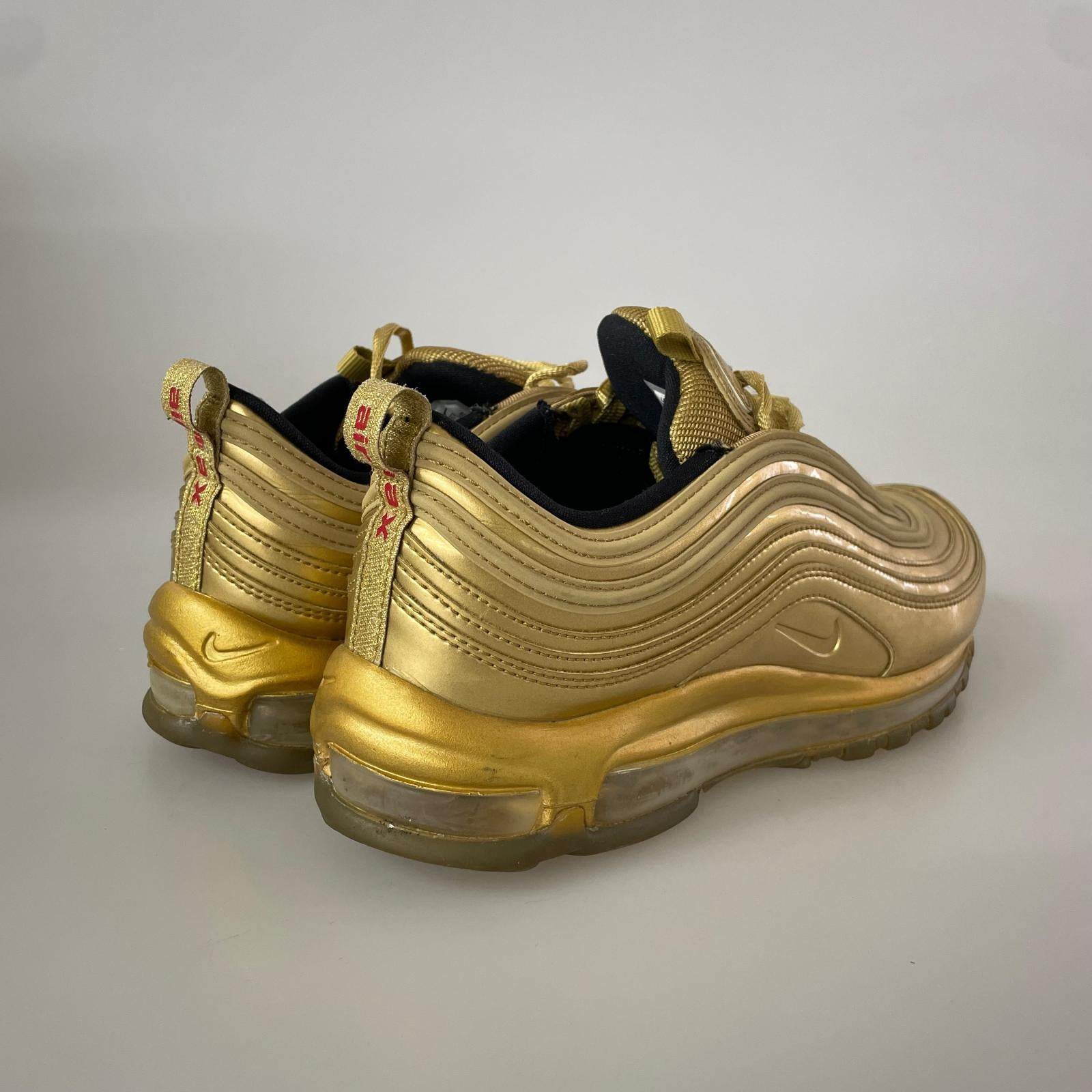 スニーカー NIKE AIR MAX 97 QS 'GOLD MEDAL 26.5 26.5cm (US8 1/2 UK8 EU43) ゴールド