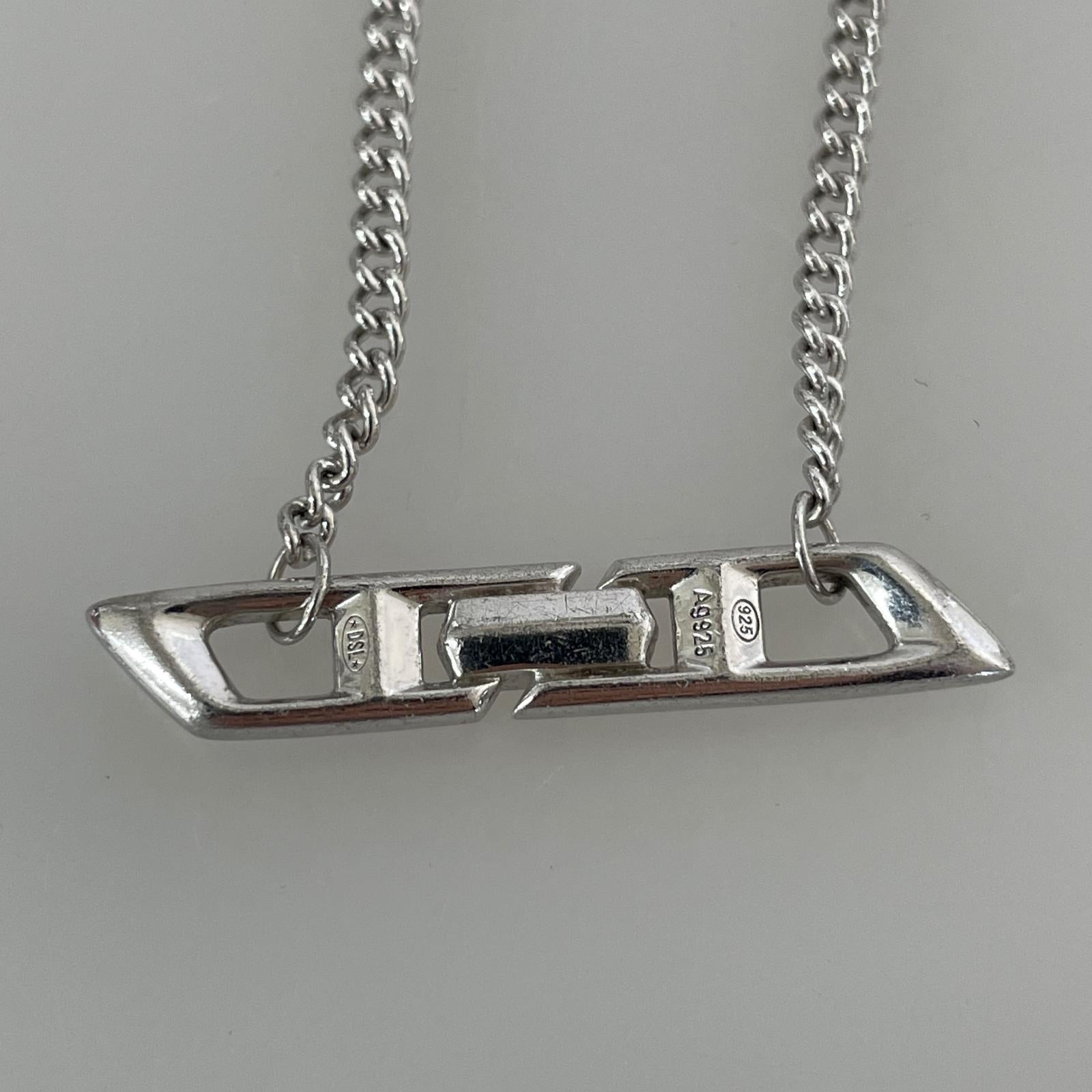 ネックレス DIESEL ネックレス シルバー