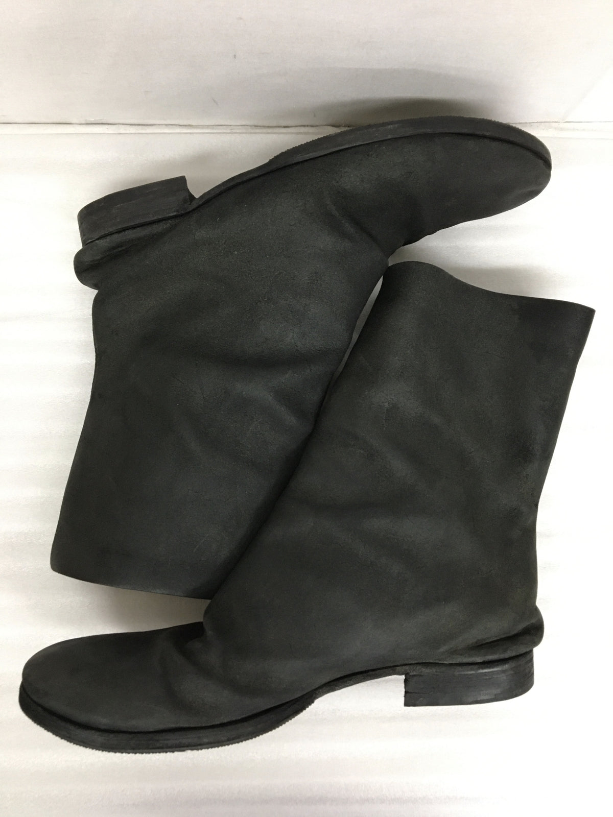 ブーツ エムエークロス レザーブーツ BLK