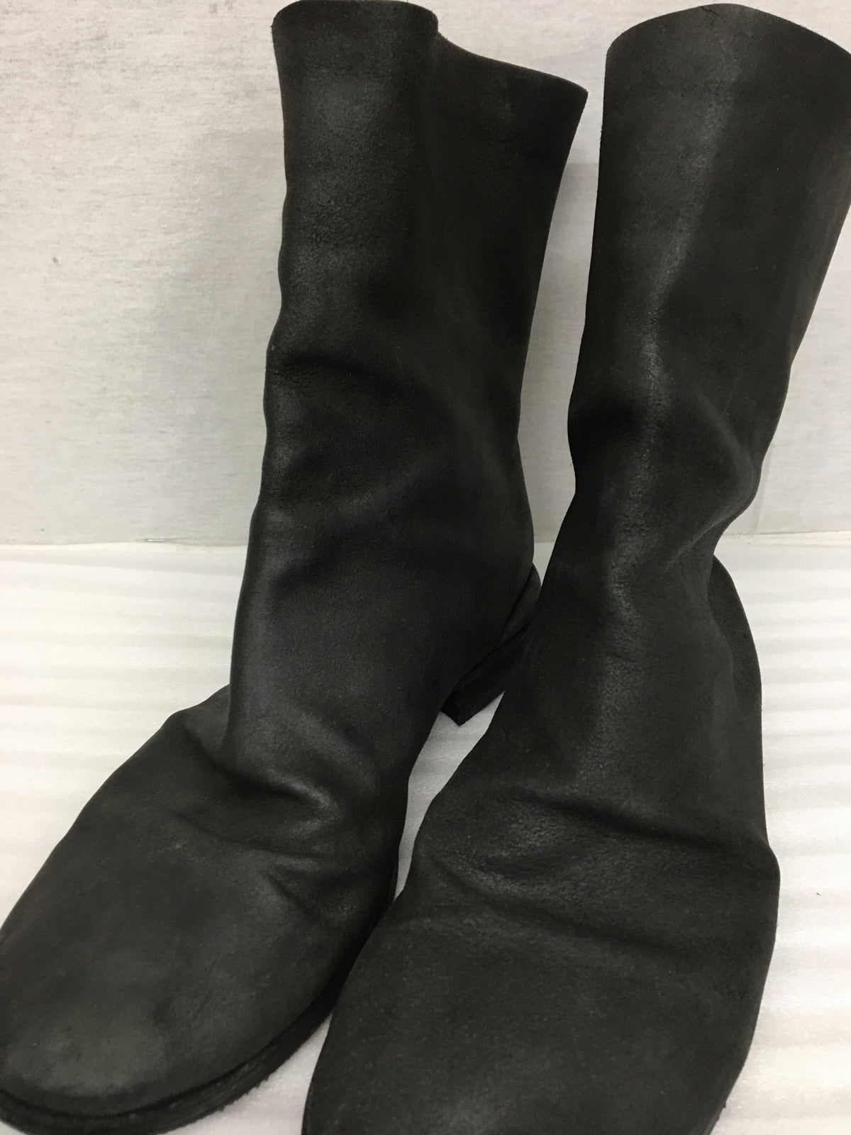ブーツ エムエークロス レザーブーツ BLK