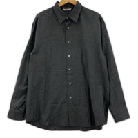 長袖シャツ AURALEE SUPER LIGHT WOOL SHIRT 4 グレー 4 グレー