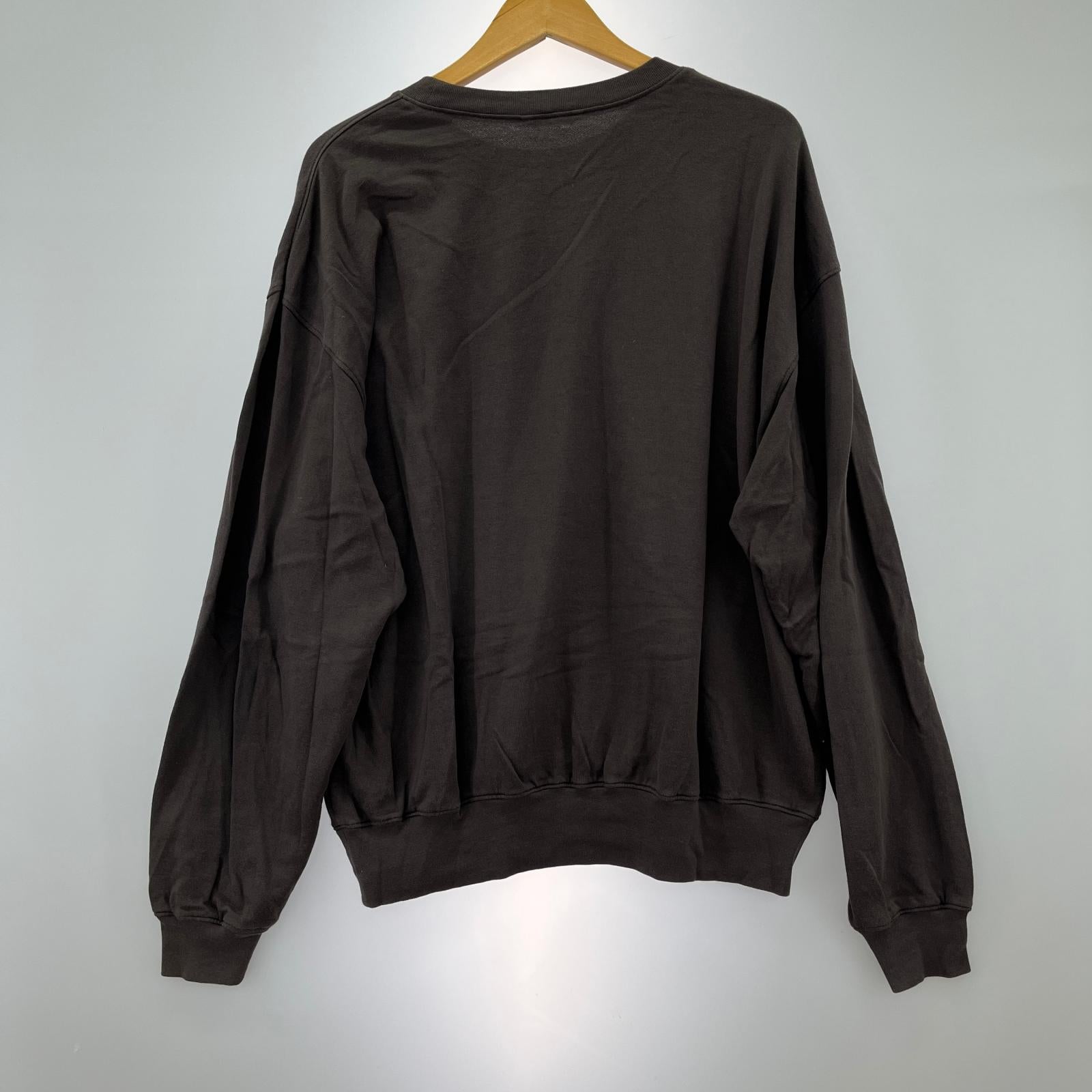 スウェット AURALEE SUPER HIGH GAUGE SWEAT 3 チャコール 3