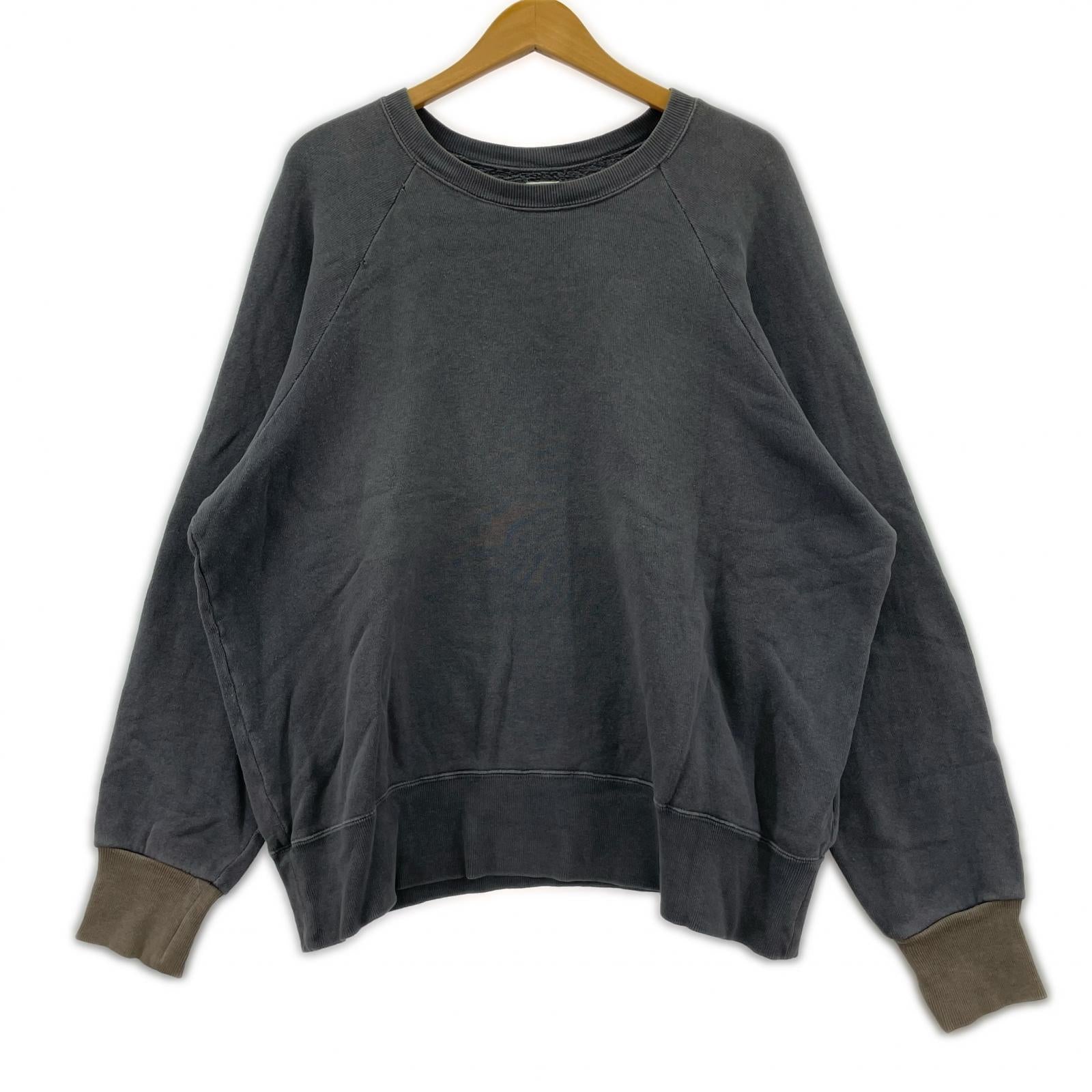 スウェット A PRESSE Vintage Sweatshirt ラグランスウェット 2 グレー 2 グレー