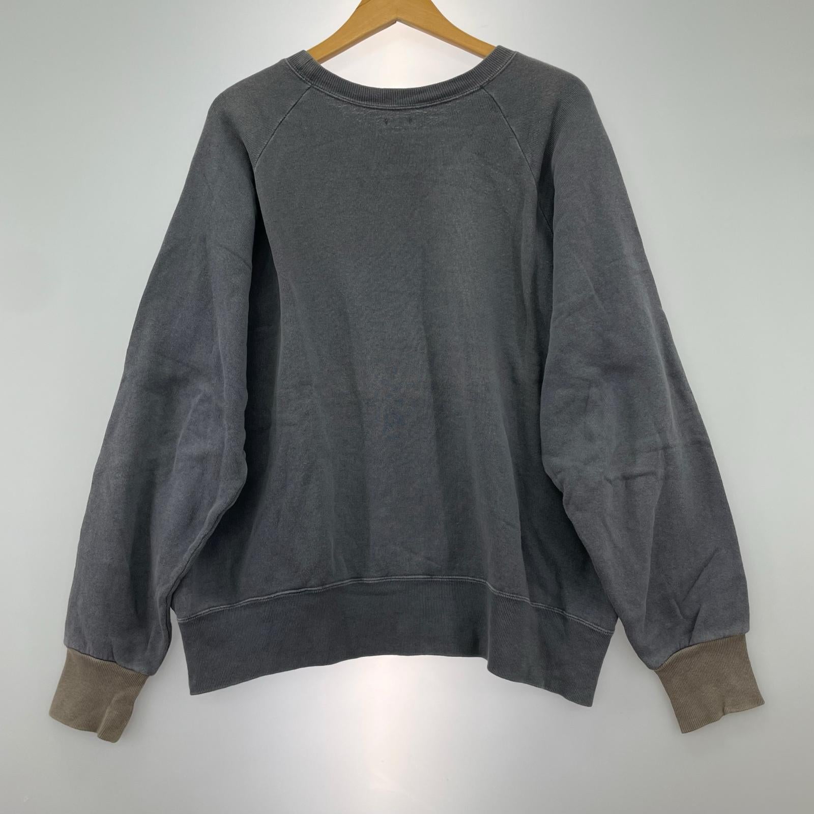 スウェット A PRESSE Vintage Sweatshirt ラグランスウェット 2 グレー 2 グレー