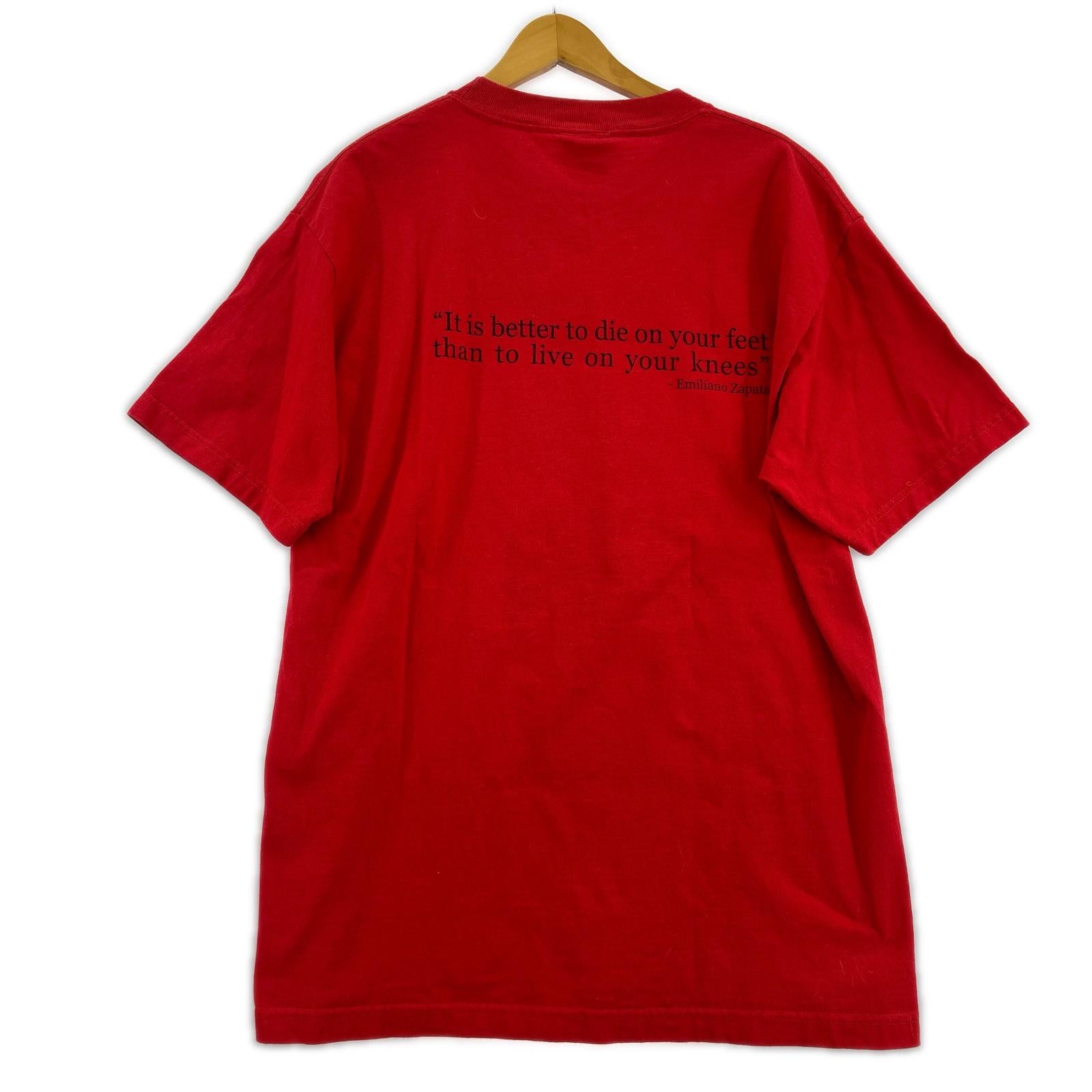 半袖Ｔシャツ 00S Rage Agaist The Machine 赤 (L) L レッド