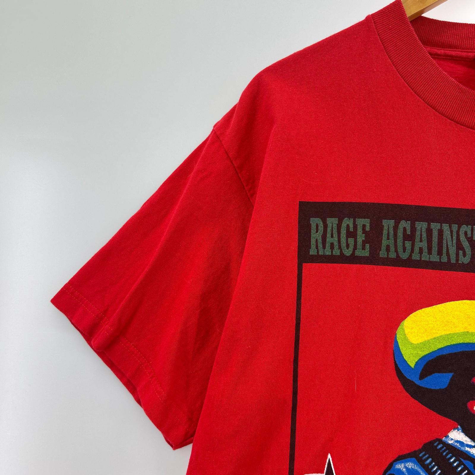 半袖Ｔシャツ 00S Rage Agaist The Machine 赤 (L) L レッド