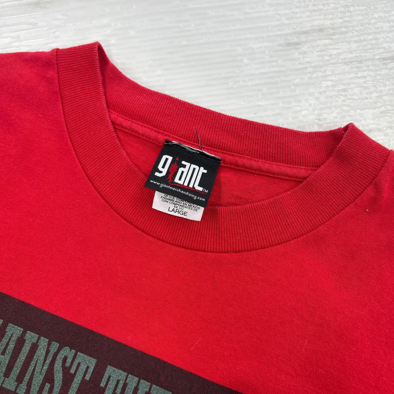 半袖Ｔシャツ 00S Rage Agaist The Machine 赤 (L) L レッド