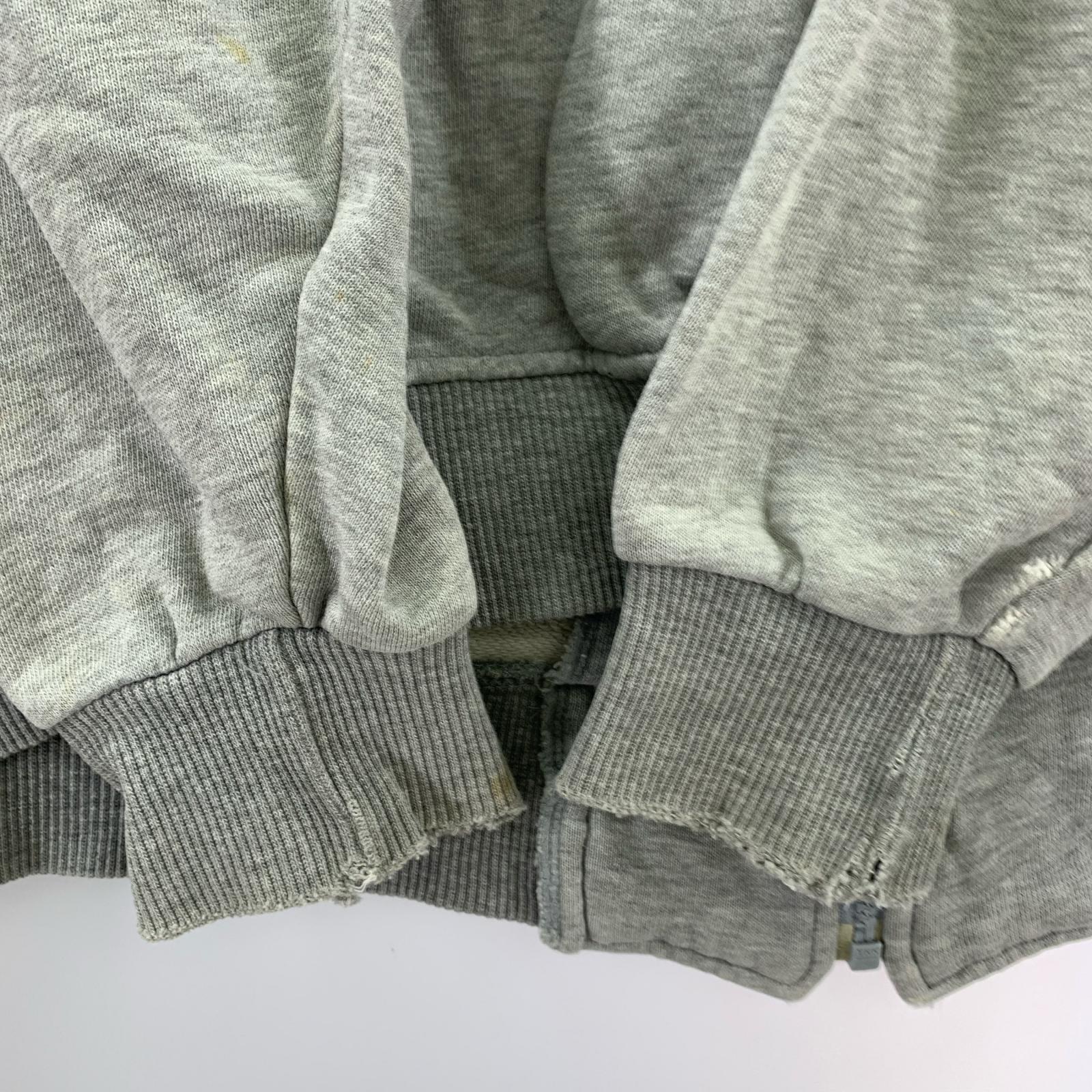 パーカー ISSEY MIYAKE 80s I.S ジップパーカー 9号 グレー S グレー