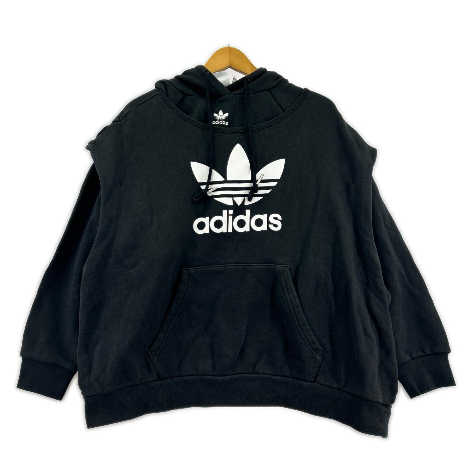 パーカー 3Way Trefoil Parka ブラック