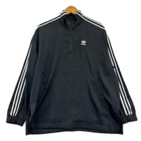 ジャケット CLASSICS SATIN TRACK TOP M ブラック