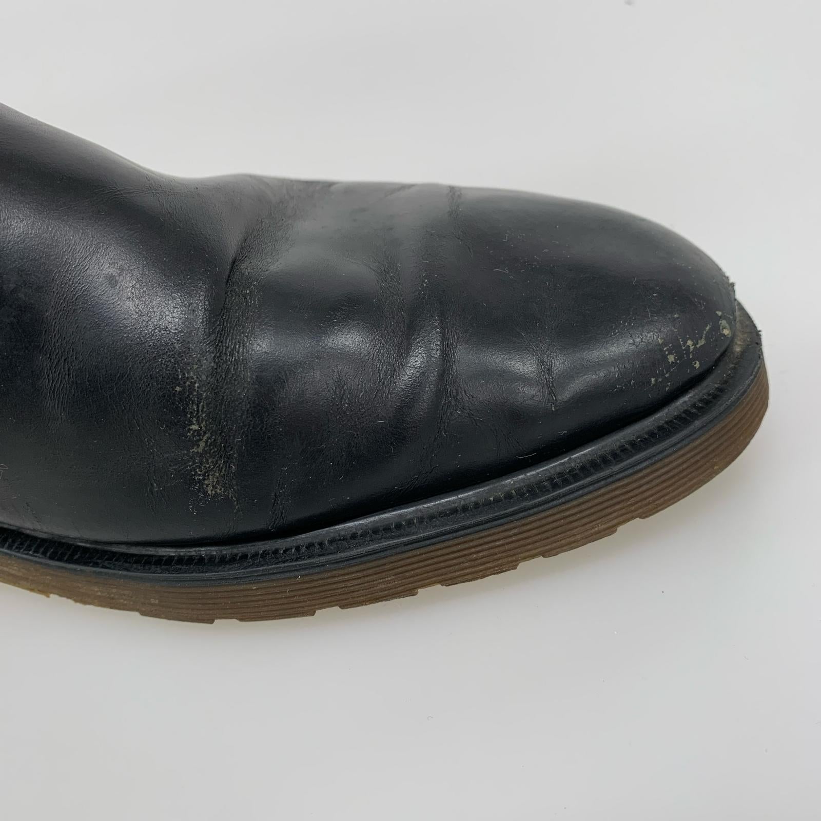 ブーツ Dr.Martens サイドゴアブーツ ENGLAND製 黒 (9) ブラック