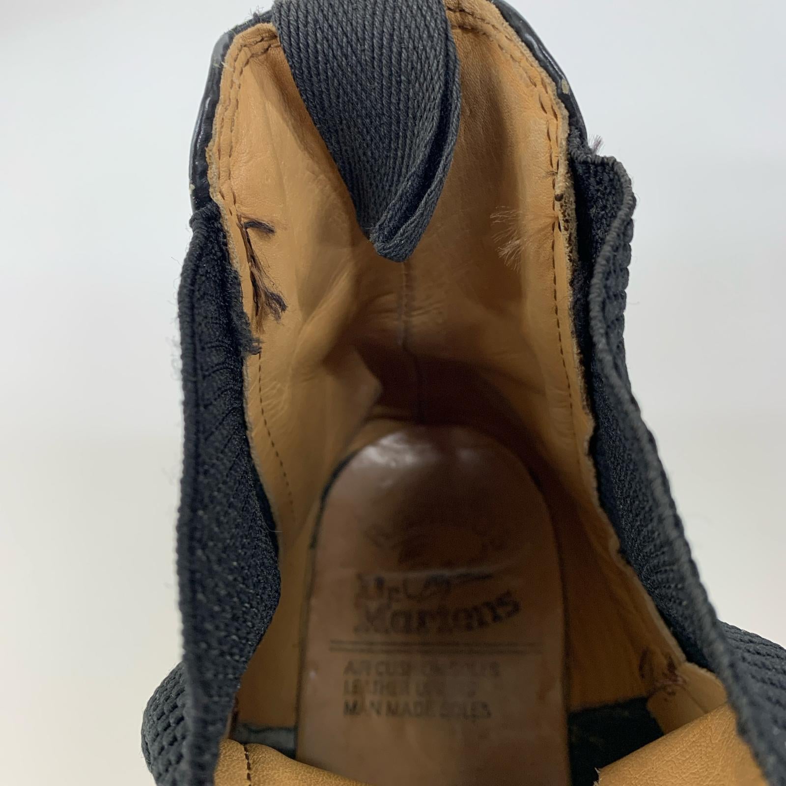 ブーツ Dr.Martens サイドゴアブーツ ENGLAND製 黒 (9) ブラック