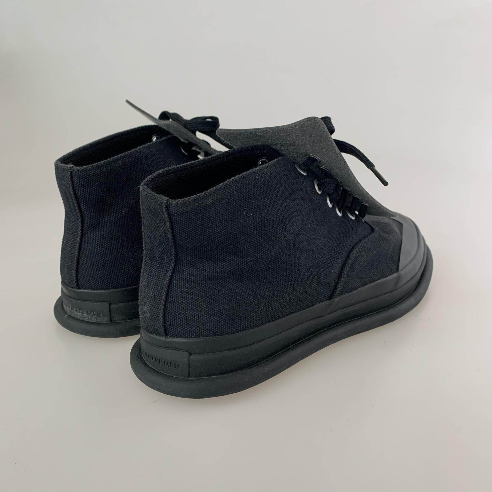 スニーカー キャンバス blk 42 ブラック