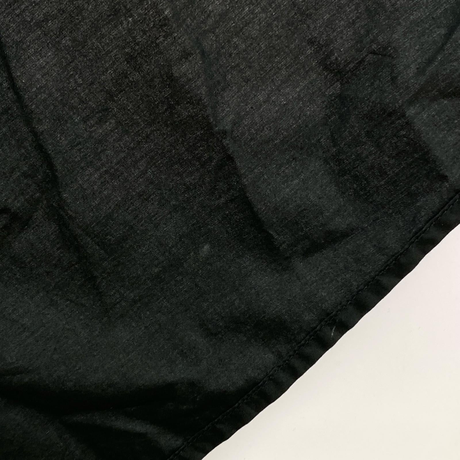 長袖シャツ ロングシャツ ブラック M ブラック