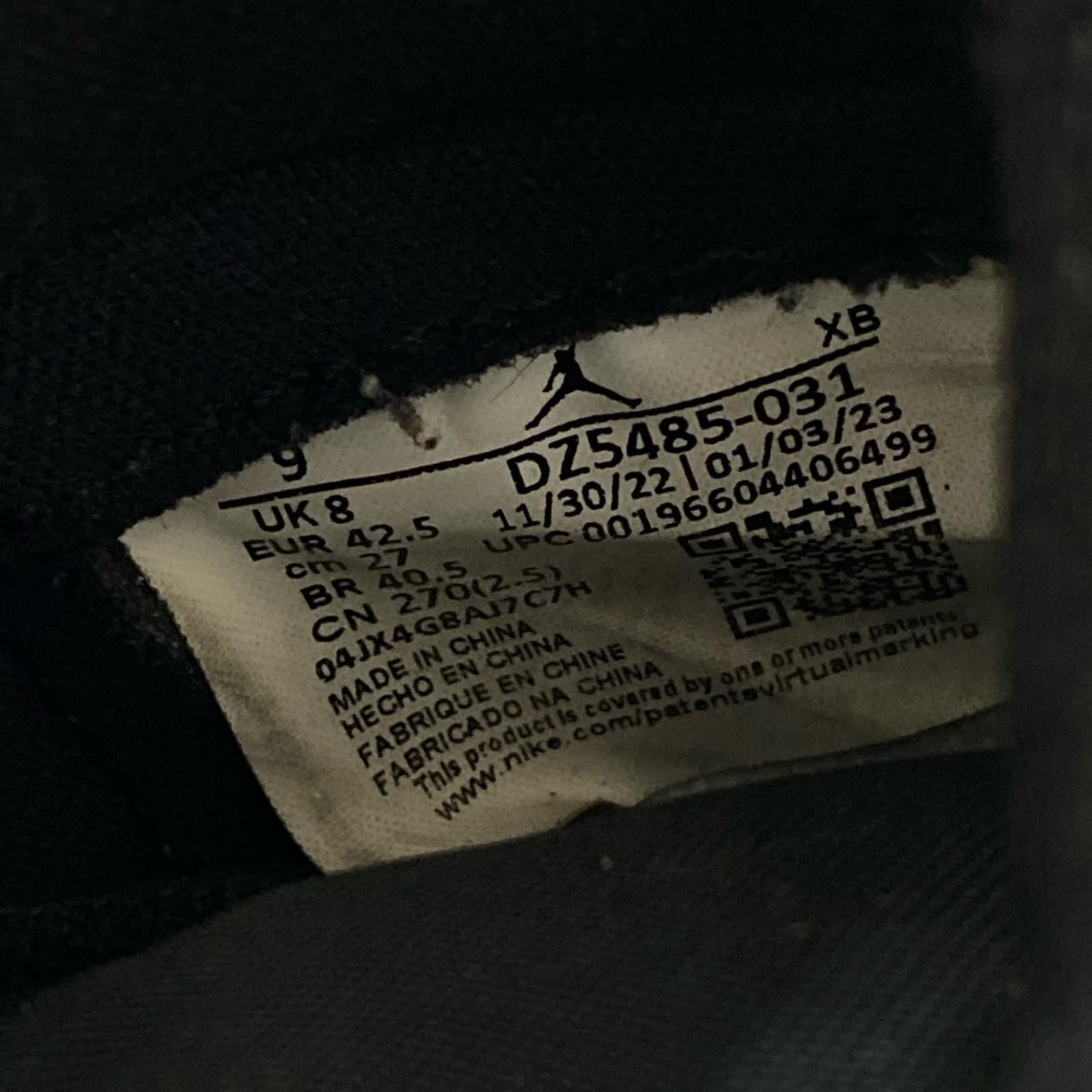 スニーカー AIR JORDAN 1 RETRO HIGH OG LUCKY GREEN DZ5485-031 27cm (US9 UK8 1/2 EU44)