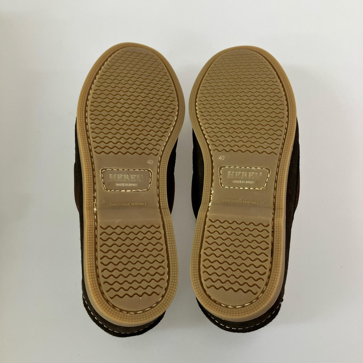 シューズ HEREU Saler Nautic Suede (40) 40 ブラウン