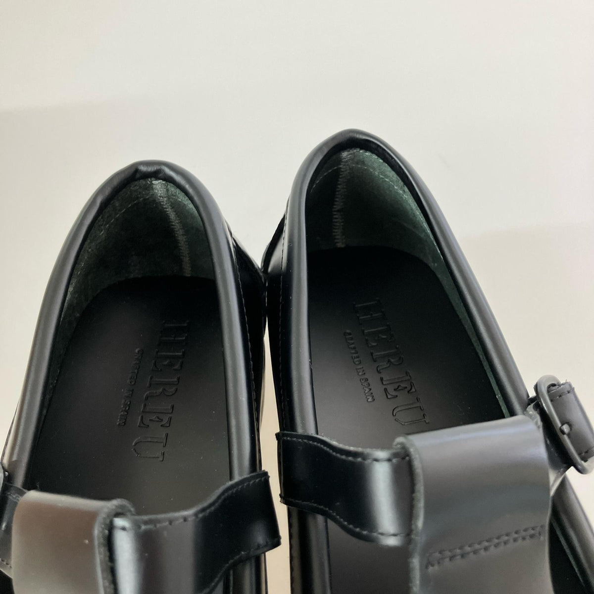 シューズ HEREU Alber T-bar Loafer (42) 42 ブラック