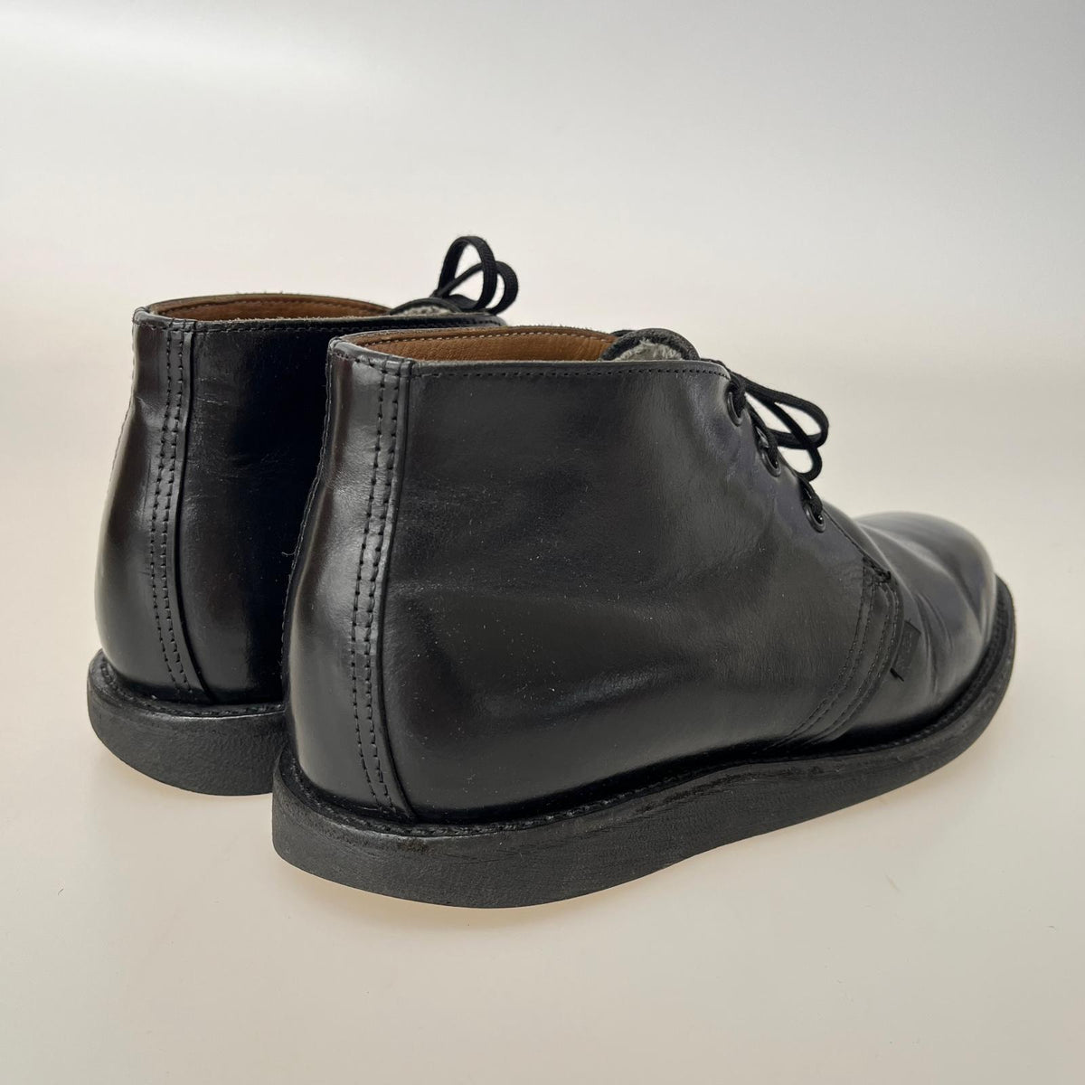 ブーツ 9196 POSTMAN CHUKKA 黒 25.5 25.5cm (US7 1/2 UK7 EU41) ブラック