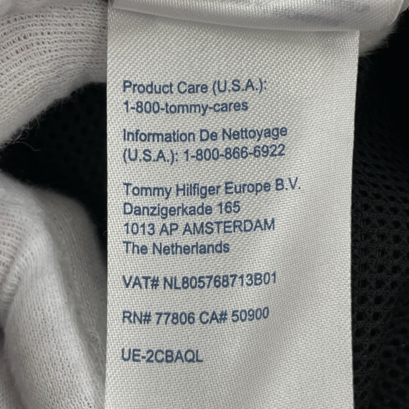 ミリタリージャケット TOMMY HILFIGER ナイロンジャケット ブラック