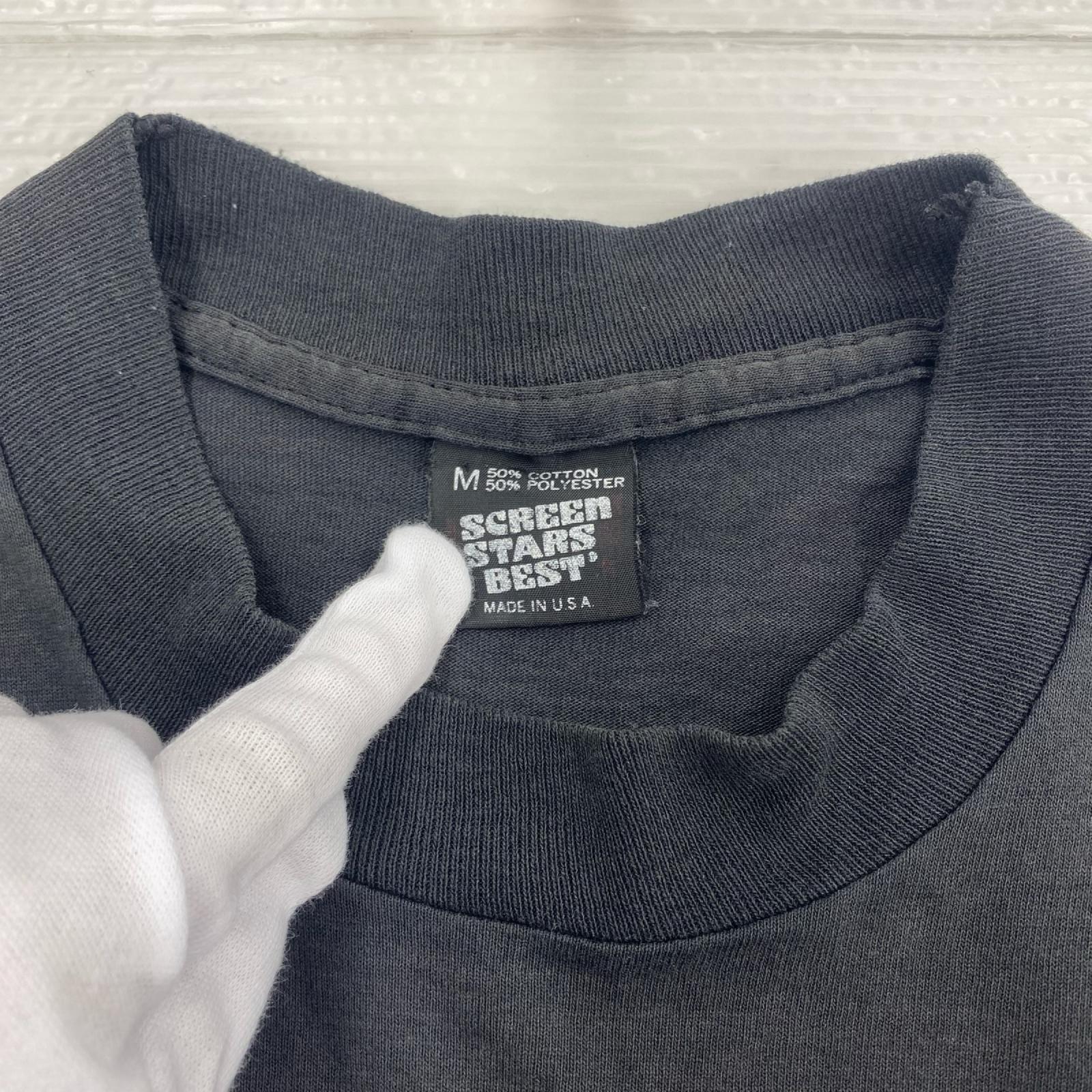 半袖Ｔシャツ 90S D.A.R.E. 薬物乱用防止教育 黒 (M) M ブラック