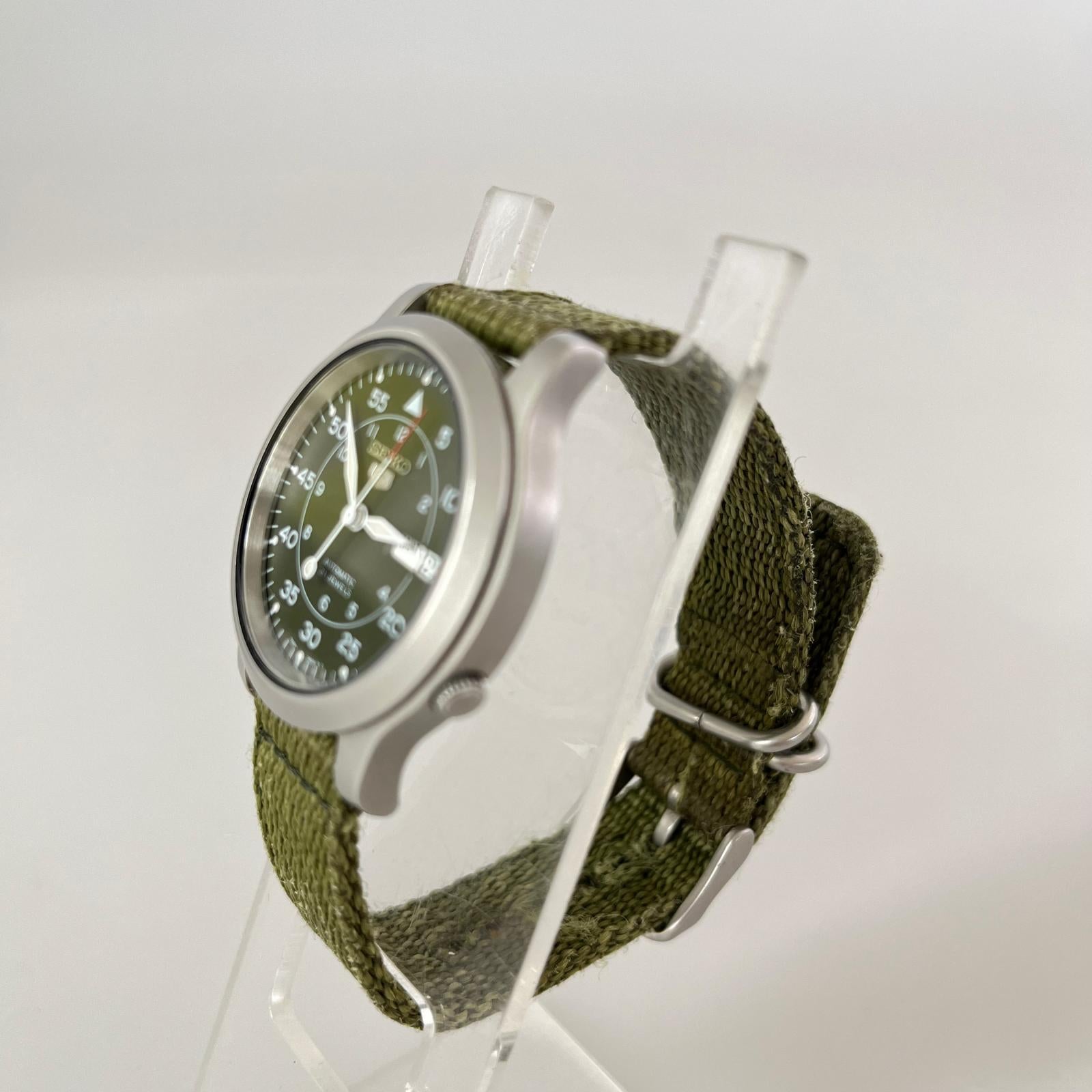 腕時計 automatic 21石 自動巻き 裏スケルトン 7S26-02J0 シルバー