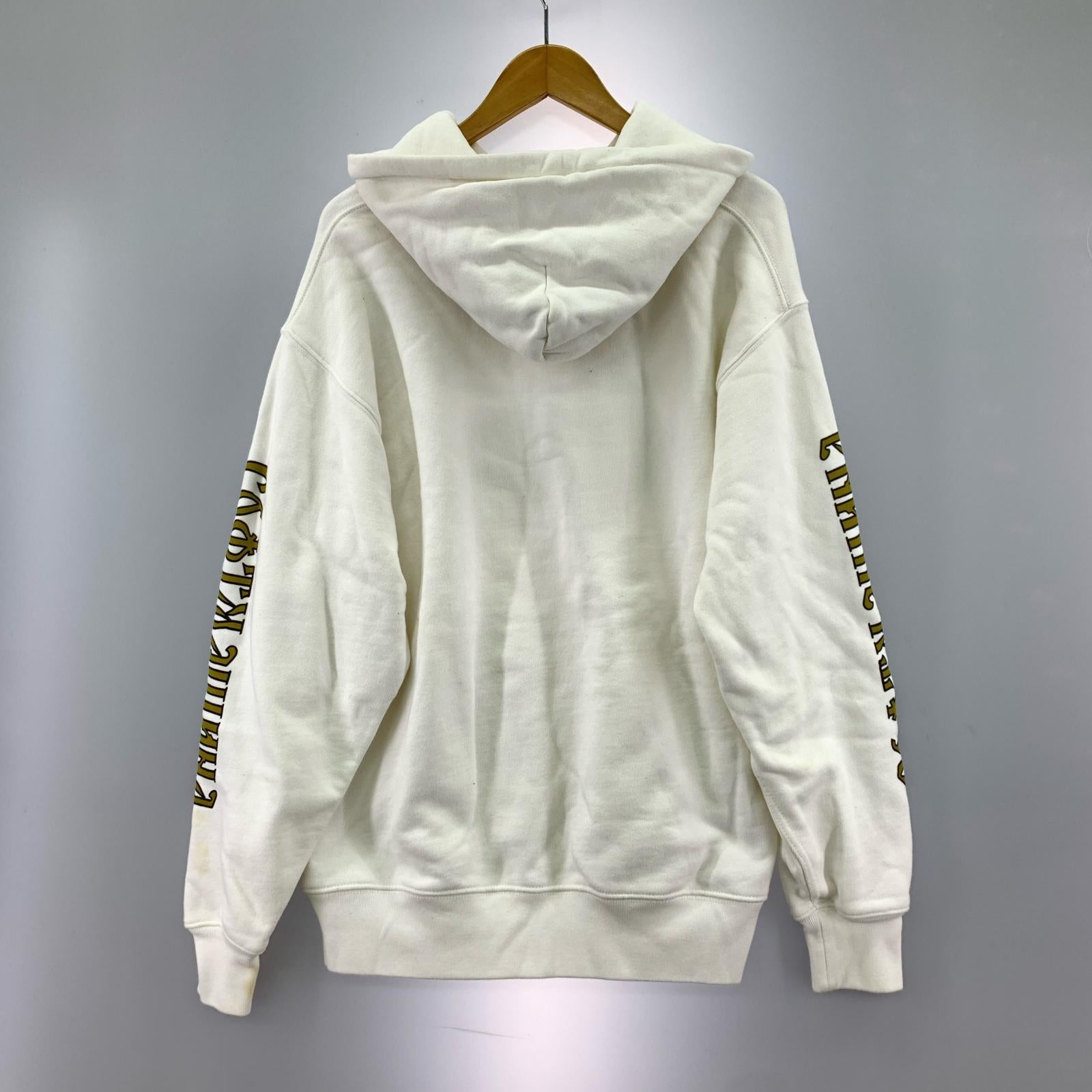 パーカー SOFTMAVHINE プリント パーカー（XL）ホワイト ホワイト