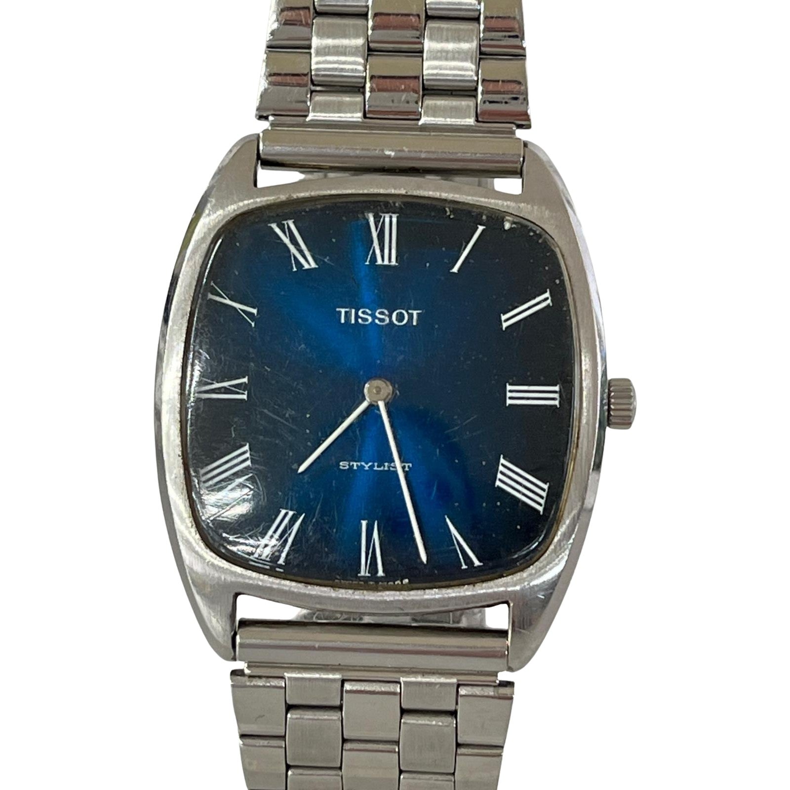 腕時計 TISSOT STYLIST 手巻き シルバー
