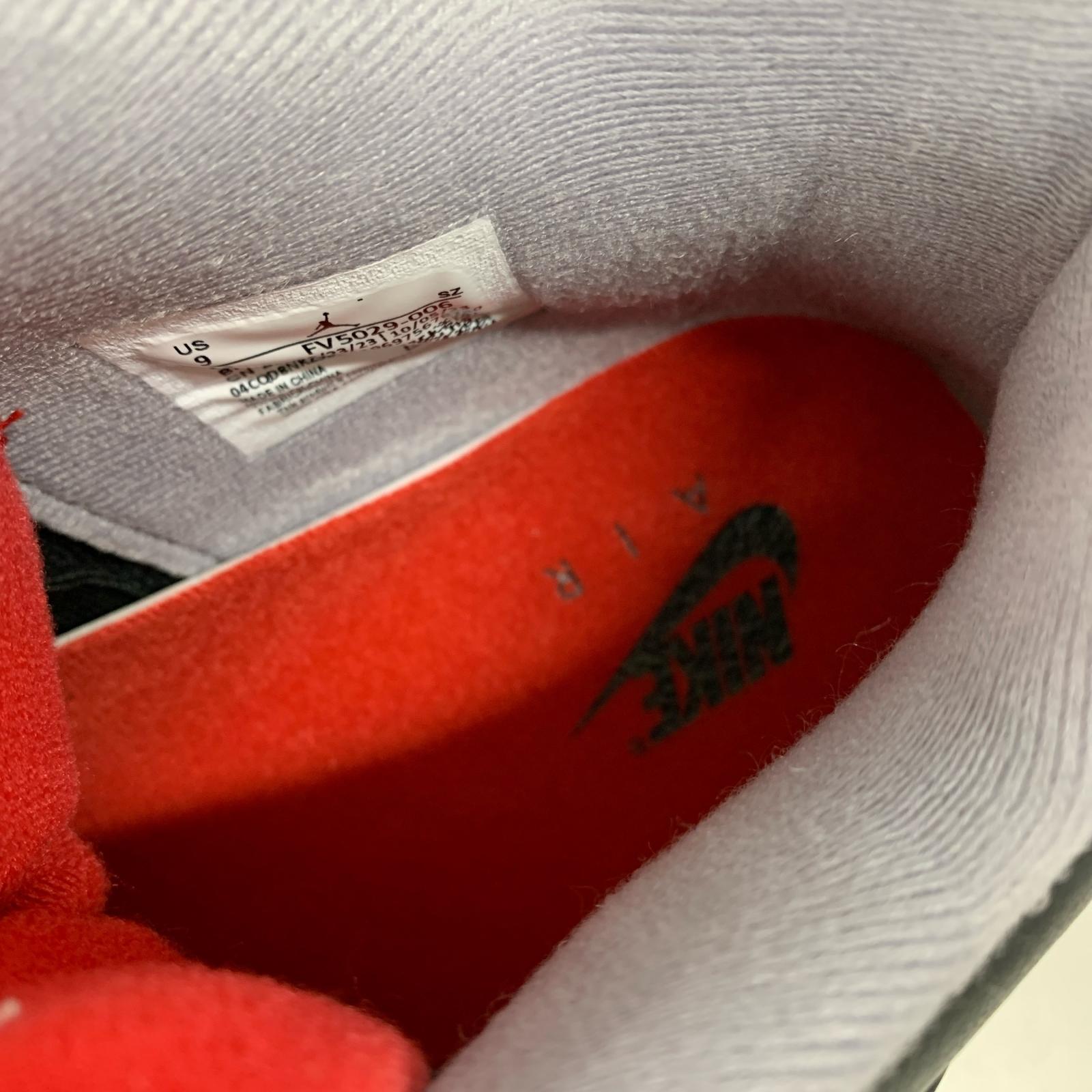 スニーカー FV5029-006 Air Jordan 4 Retro Bred Reimagined (27cm) 27cm (US9 UK8 1/2 EU44) ブラック