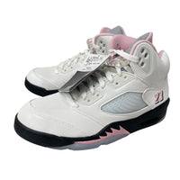 スニーカー HQ7978-102 Air Jordan 5 Retro OG Medium Soft Pink 27cm 27cm (US9 UK8 1/2 EU44) ホワイト