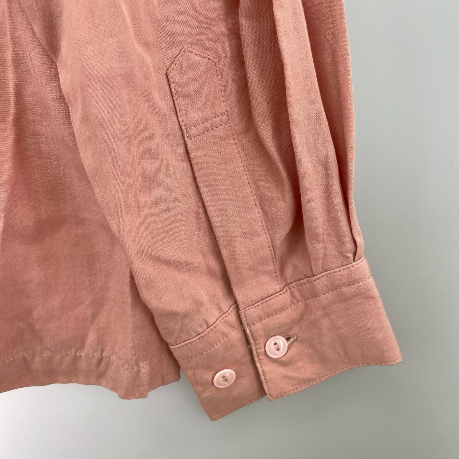 長袖シャツ WEARMASTERS 開襟レーヨンシャツ ピンク (42) 42
