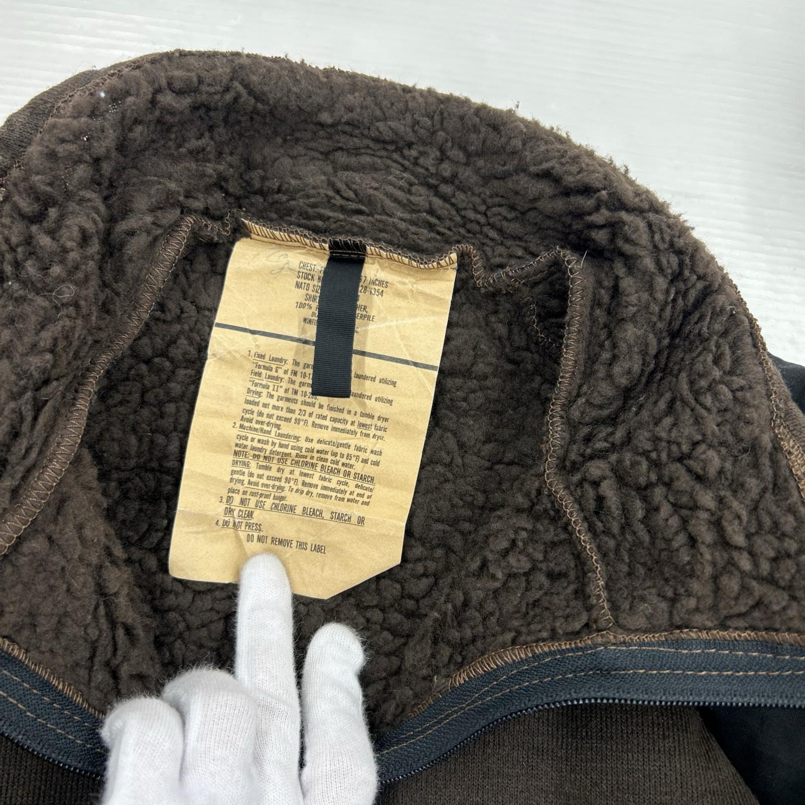 ジャケット 米軍 ﾍﾞｱｼﾞｬｹｯﾄ ﾌﾞﾗｳﾝ S ブラウン