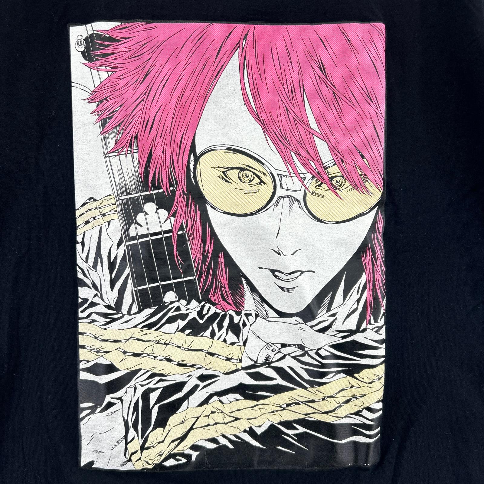 半袖Ｔシャツ GAIN HIDE×田島昭宇 BLK XL ブラック