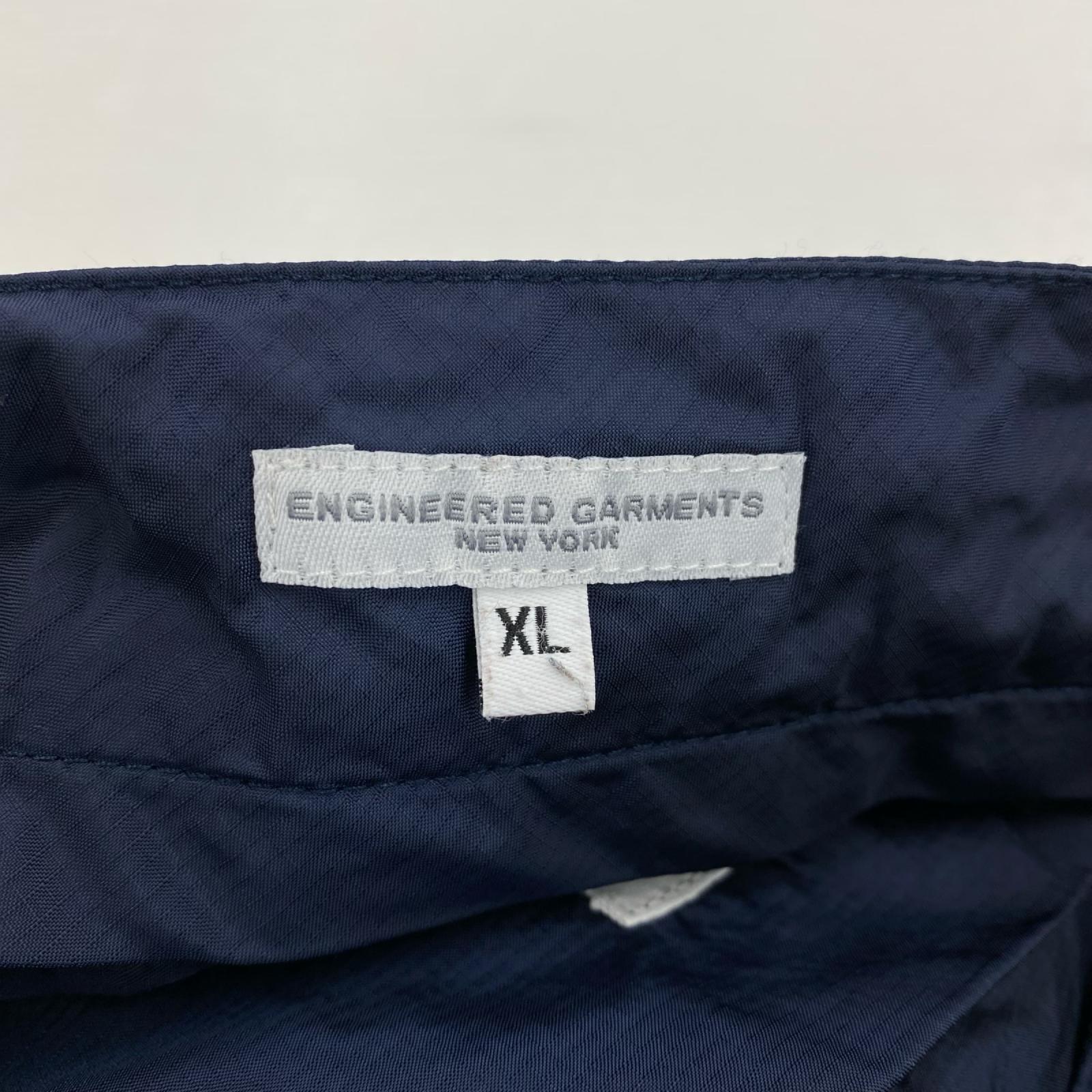 ショートパンツ ナイロン カーゴ ショートパンツ XL 紺 ネイビー