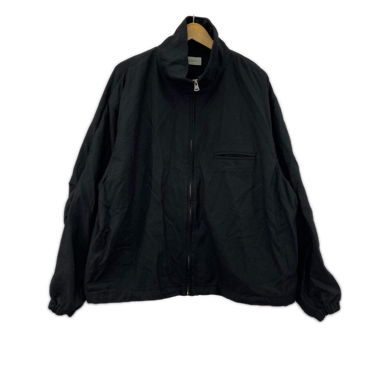 ブルゾン ENCOMING ジップブルゾン L 黒 AW25-FPZBL L ブラック