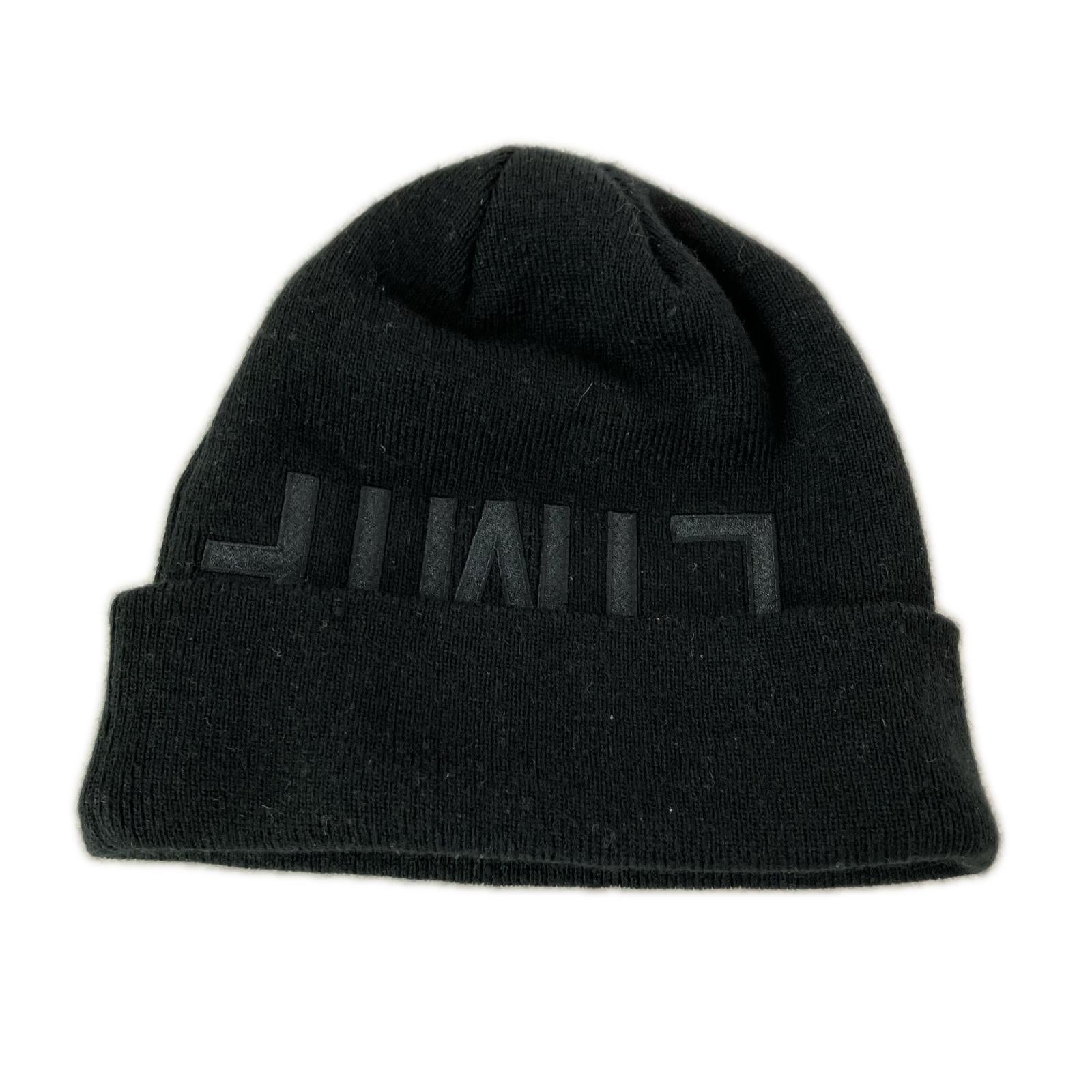 ニットキャップ LIMI feu ニットキャップ ブラック