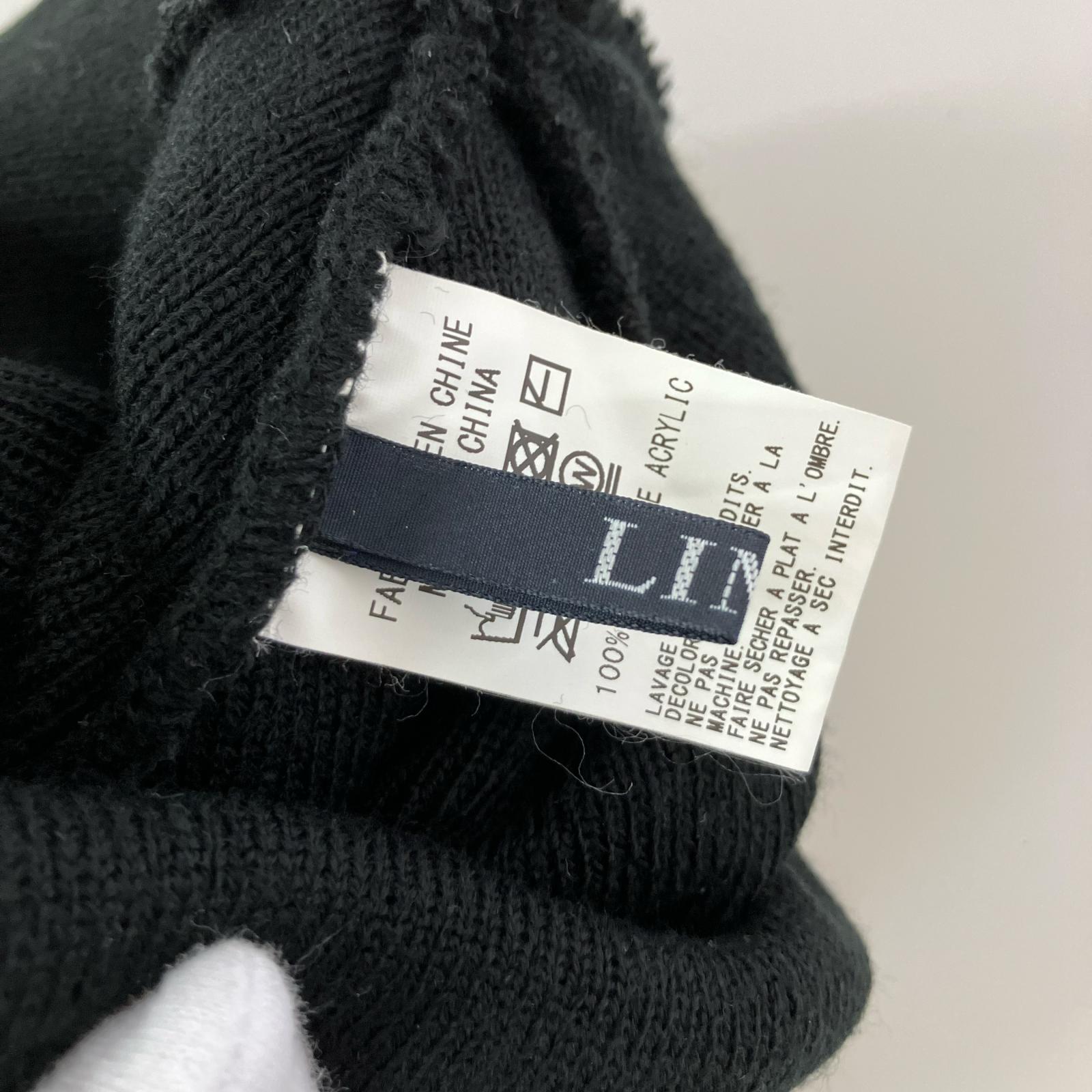 ニットキャップ LIMI feu ニットキャップ ブラック