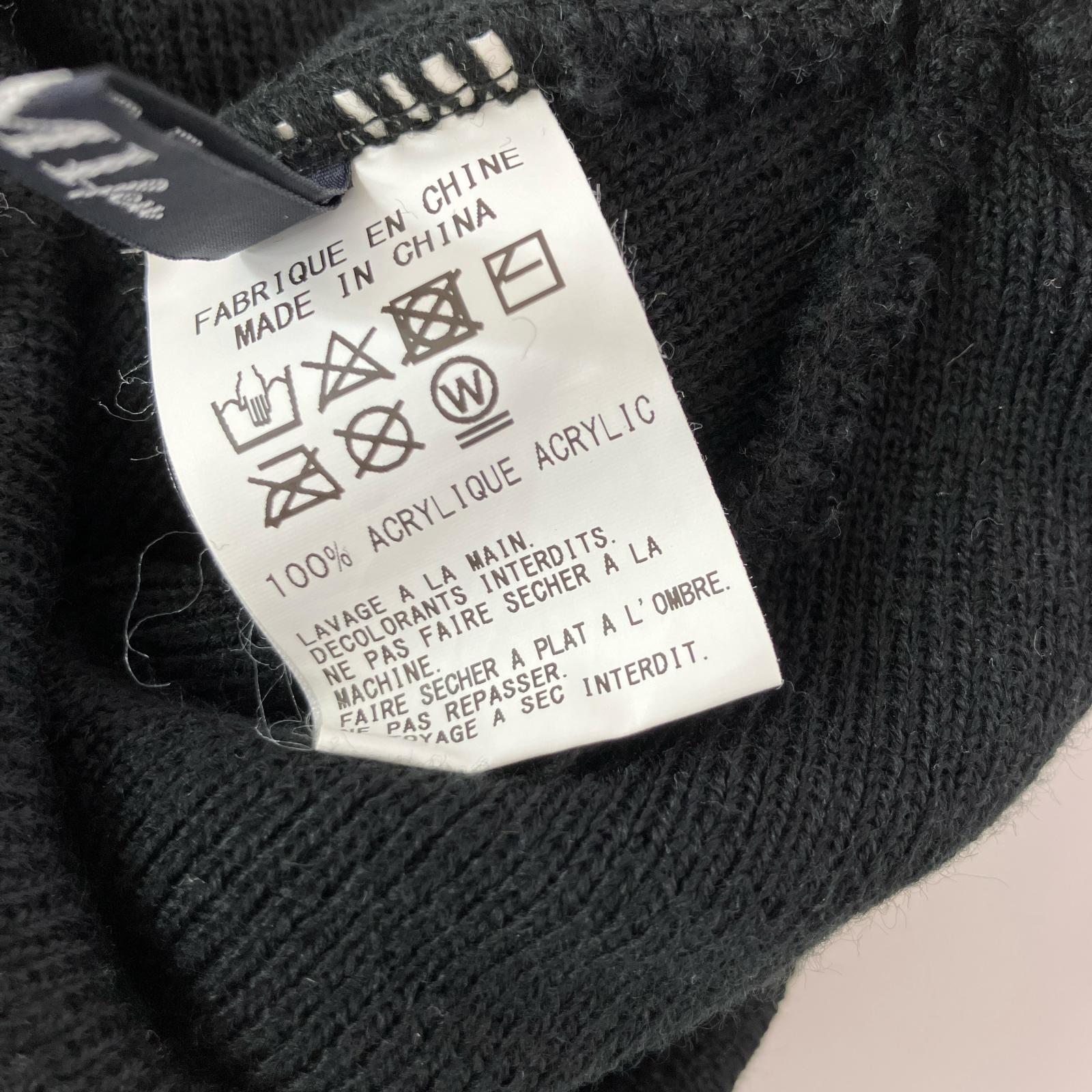 ニットキャップ LIMI feu ニットキャップ ブラック