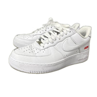 スニーカー Supreme×NIKE AIR FORCE 1 LOW SP 27cm (US9 UK8 1/2 EU44) ホワイト