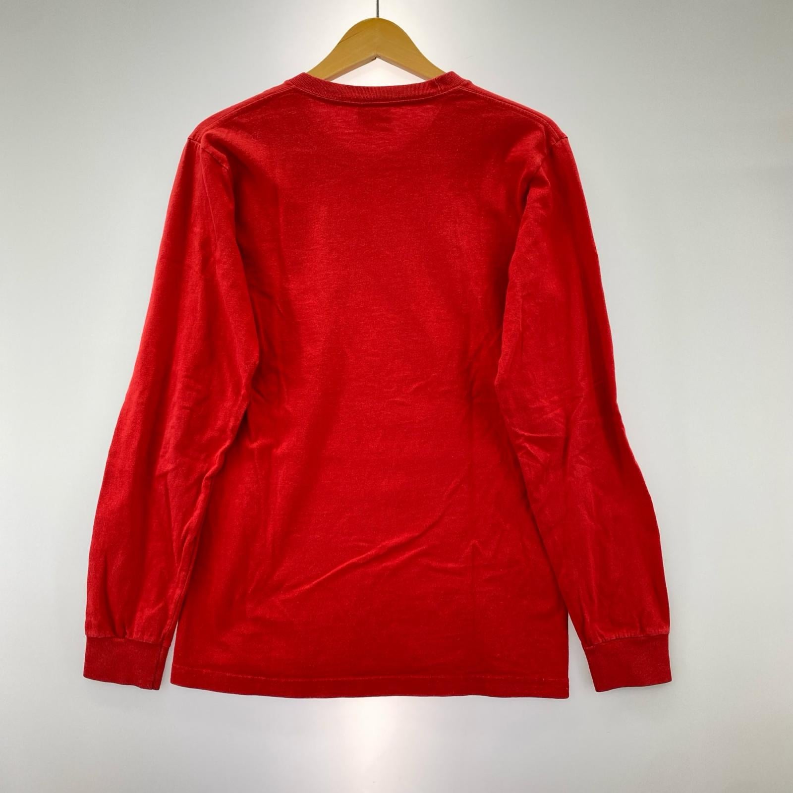 長袖Ｔシャツ COMME des GARCONS SHIRT 15AW L/S Tee（S） S レッド