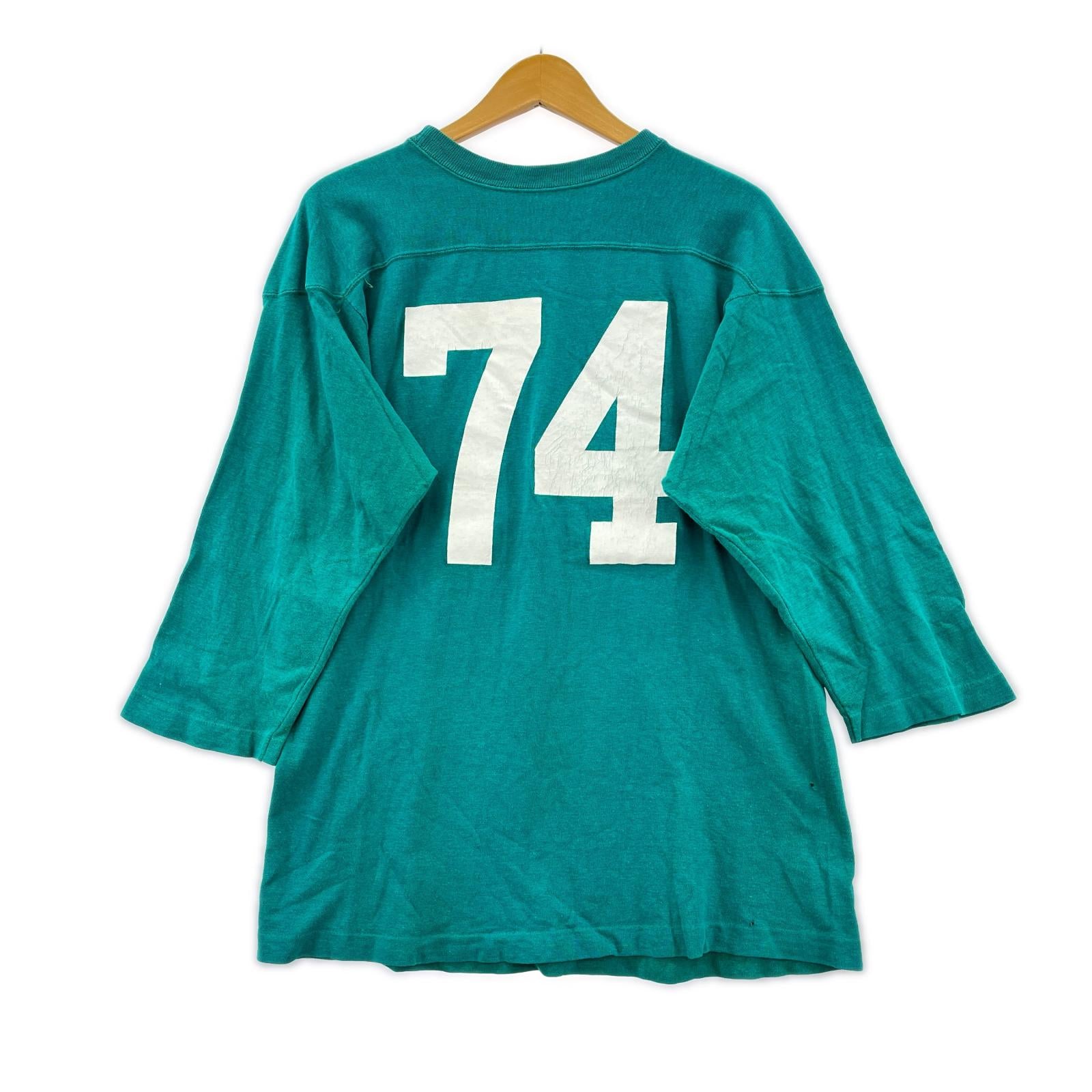 長袖Ｔシャツ MICHIGAN STATE フットボールシャツ グリーン グリーン