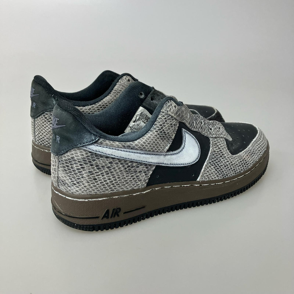スニーカー Air Force 1 Low Snakeskin (26.0㎝) 26cm (US8 UK7 1/2 EU42) グレー