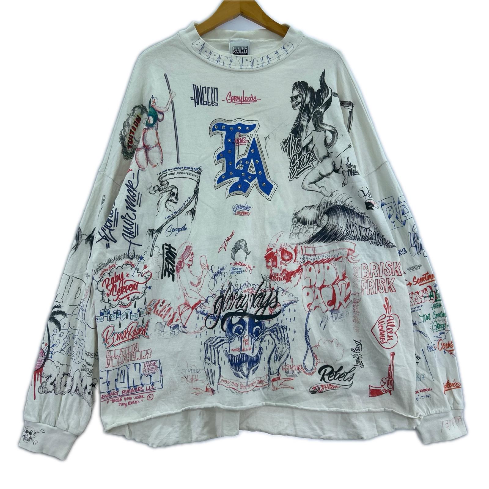 長袖Ｔシャツ 24SS BR LS TEE / LA / WHITE（OS） ホワイト