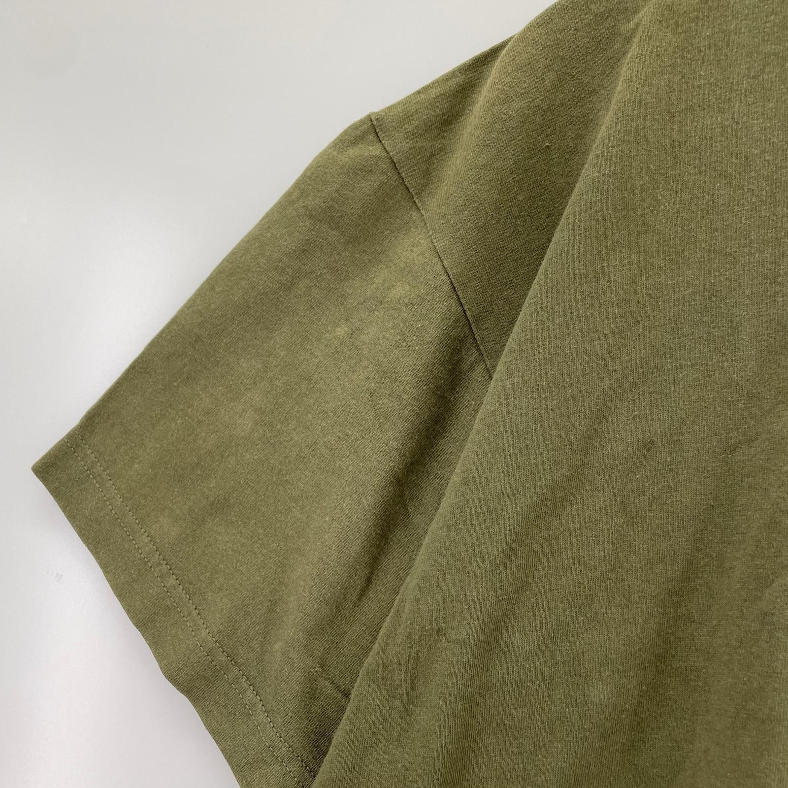 半袖Ｔシャツ STUSSY スカルプリント S/Sカットソー カーキ (L) L カーキ